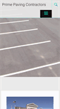 Mobile Screenshot of primepaving.com